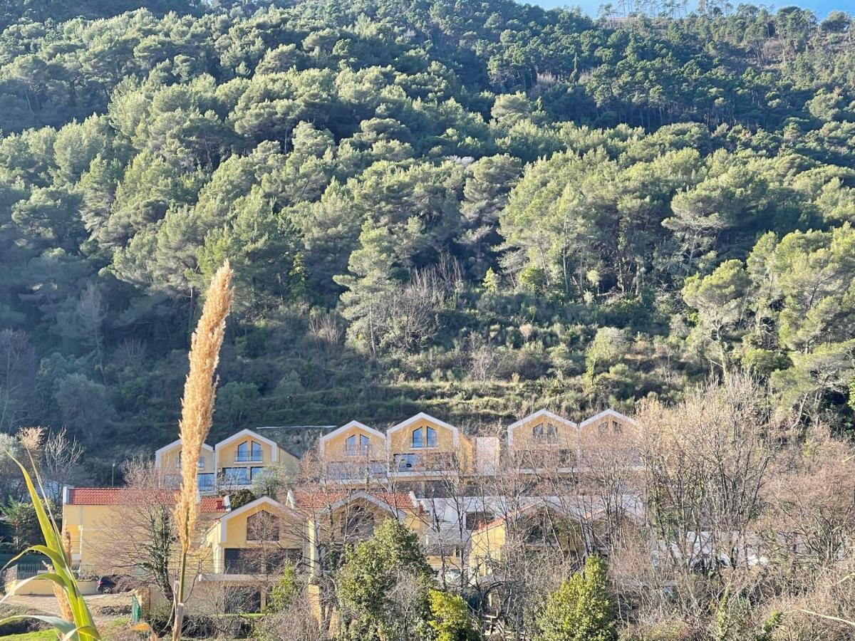 Les Jardins Du Soleil Lägenhet Gorbio Exteriör bild